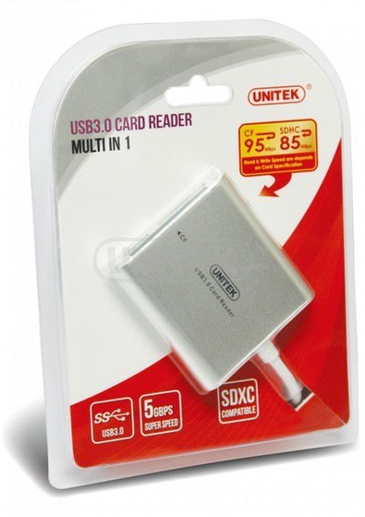 CZYTNIK KART PAMIĘCI ALL-IN-ONE USB 3.0; Y-9313 CZYTNIK KART PAMIĘCI ALL-IN-ONE USB 3.0; Y-9313