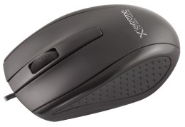 Mysz przewodowa XM110K Bungee USB 1000DPI Czarna