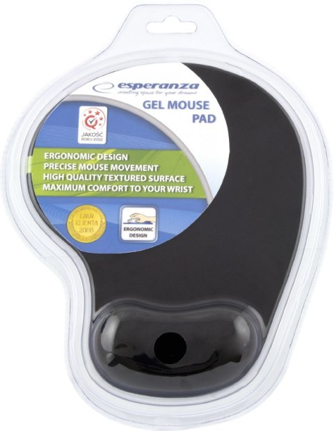 PODKŁADKA POD MYSZ ŻELOWA EA137K CZARNA / wymiary 230x190mm / grubość 20mm PODKŁADKA POD MYSZ ŻELOWA EA137K CZARNA / wymiary 230x190mm / grubość 20mm