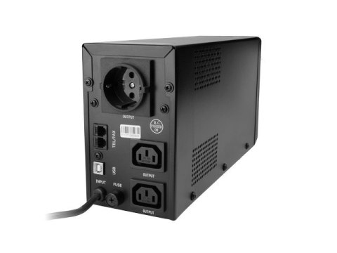 UPS LINE-INTERACTIVE 850VA 2X IEC 230V OUT, USB, LCD UPS LINE-INTERACTIVE 850VA 2X IEC 230V OUT, USB, LCD