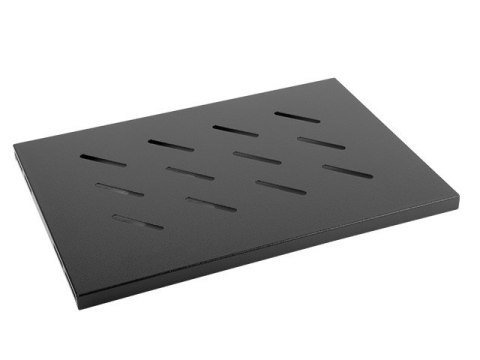 Półka do szaf 19'' 450mm 1U 500x280mm czarna Półka do szaf 19'' 450mm 1U 500x280mm czarna