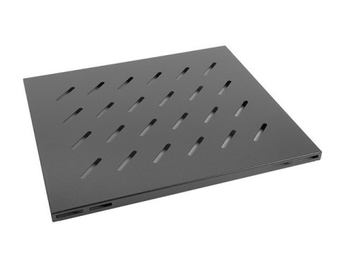 Półka do szaf 19'' 800mm 1U 465x500mm czarna Półka do szaf 19'' 800mm 1U 465x500mm czarna