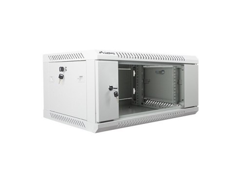 Szafa instalacyjna wisząca 19'' 4U 600X450mm szara (drzwi szklane) Szafa instalacyjna wisząca 19'' 4U 600X450mm szara (drzwi szklane)
