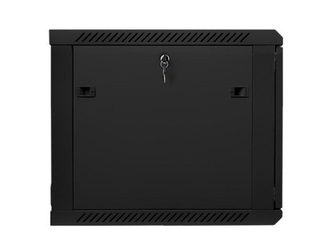 Szafa instalacyjna wisząca 19'' 9U 600X600mm czarna (drzwi szklane) Szafa instalacyjna wisząca 19'' 9U 600X600mm czarna (drzwi szklane)