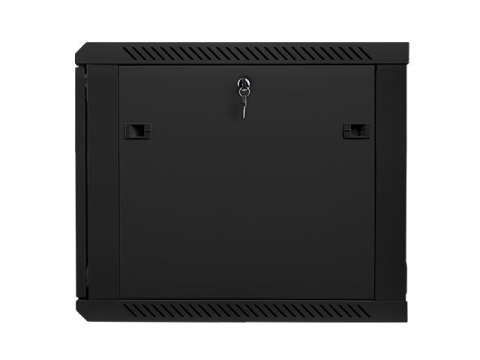 Szafa instalacyjna wisząca 19'' 9U 600X600mm czarna (drzwi szklane) Szafa instalacyjna wisząca 19'' 9U 600X600mm czarna (drzwi szklane)