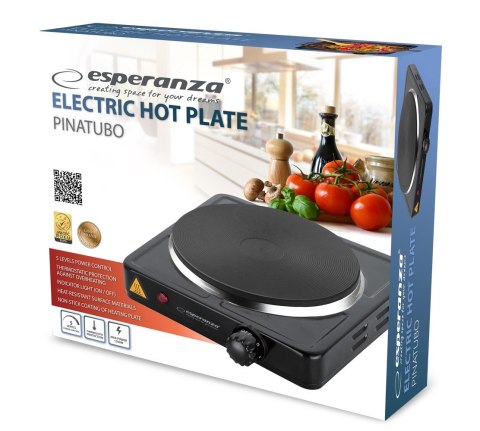 KUCHENKA ELEKTRYCZNA PINATUBO CZARNA EKH002K KUCHENKA ELEKTRYCZNA PINATUBO CZARNA EKH002K