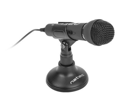 Mikrofon komputerowy Adder czarny Mikrofon komputerowy Adder czarny