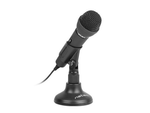 Mikrofon komputerowy Adder czarny Mikrofon komputerowy Adder czarny