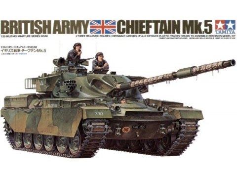 Model plastikowy British Chieftain Mk 5 Tank Model plastikowy British Chieftain Mk 5 Tank