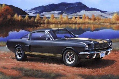 Model plastikowy Shelby Mustang GT 350 H Model plastikowy Shelby Mustang GT 350 H