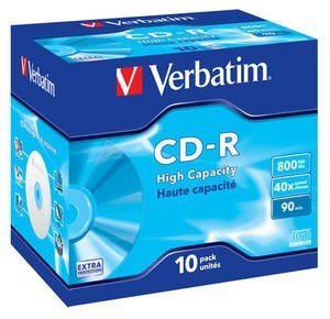 CD-R 40x 80MB 10P JC Extra Protection 43428 CD-R 40x 80MB 10P JC Extra Protection 43428