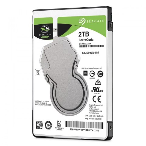 Dysk BarraCuda 2TB 2,5 128MB ST2000LM015 Dysk BarraCuda 2TB 2,5 128MB ST2000LM015