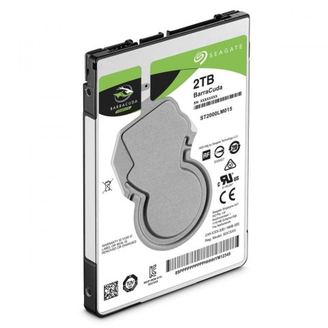 Dysk BarraCuda 2TB 2,5 128MB ST2000LM015 Dysk BarraCuda 2TB 2,5 128MB ST2000LM015