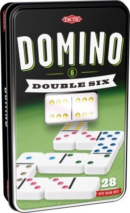 Gra Domino klasyczne w puszce Gra Domino klasyczne w puszce