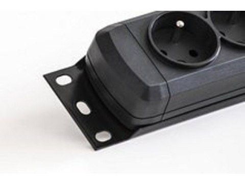 Listwa przeciwprzepięciowa M12/16A Rack 19'' 1.5m czarna (12 gniazd) Listwa przeciwprzepięciowa M12/16A Rack 19'' 1.5m czarna (12 gniazd)