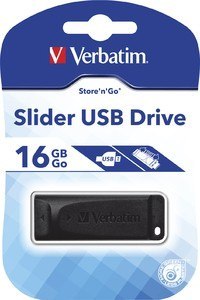Pendrive Slider 16GB czarny Pendrive Slider 16GB czarny