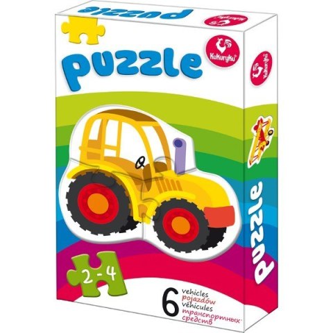 Pierwsze Puzzle, Pojazdy Pierwsze Puzzle, Pojazdy