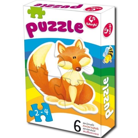 Pierwsze Puzzle, Zwierzątka 1 Pierwsze Puzzle, Zwierzątka 1