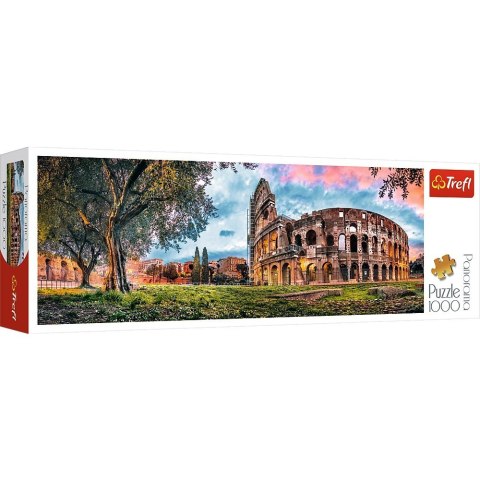Puzzle 1000 elementów, Koloseum o poranku, Panoramiczne Puzzle 1000 elementów, Koloseum o poranku, Panoramiczne
