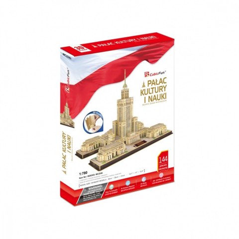 Puzzle 3D Palac Kultury i Nauki, 144 elementy Puzzle 3D Palac Kultury i Nauki, 144 elementy