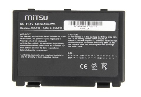 Bateria do Asus F82, K40, K50, K60, K70 4400 mAh (49 Wh) 10.8 - 11.1 Volt Bateria do Asus F82, K40, K50, K60, K70 4400 mAh (49 Wh) 10.8 - 11.1 Volt
