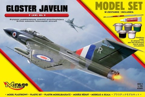 Gloster Javelin F Mk9 model set Gloster Javelin F Mk9 model set