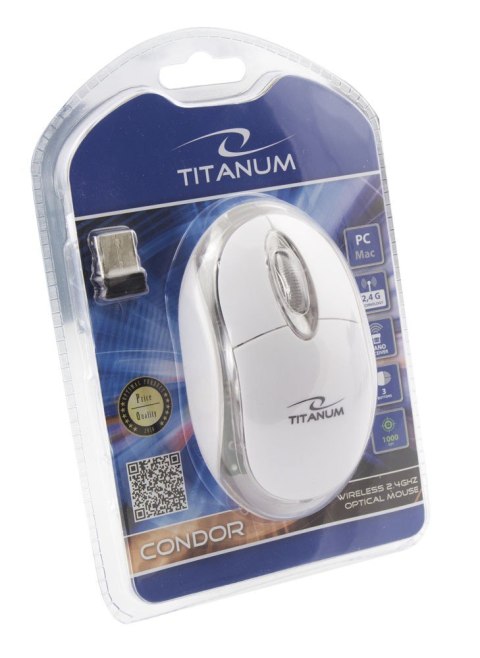 MYSZ BEZPREWODOWA CONDOR,3D,2.4GHz, TM120W MYSZ BEZPREWODOWA CONDOR,3D,2.4GHz, TM120W