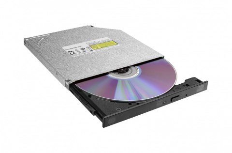 Nagrywarka wewnętrzna 9,5 mm DU-8AESH Ultra-slim DVD SATA czarna Nagrywarka wewnętrzna 9,5 mm DU-8AESH Ultra-slim DVD SATA czarna