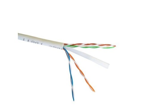 Patch cord UTP kat.6 0.5m szary Patch cord UTP kat.6 0.5m szary