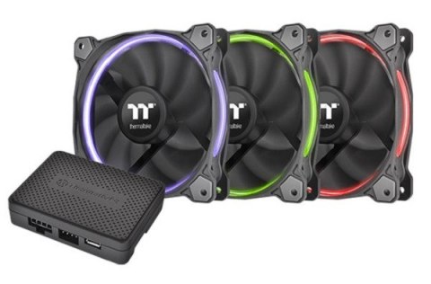 Wentylator Riing 14 RGB TT Premium Edition 3 Pack (3x140mm, LNC, 1400 RPM) Retail/BOX Wentylator Riing 14 RGB TT Premium Edition 3 Pack (3x140mm, LNC, 1400 RPM) Retail/BOX
