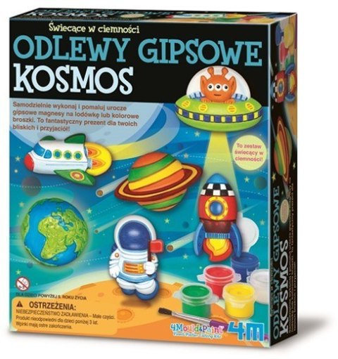 Zestaw kreatywny Odlewy Gipsowe - Kosmos Zestaw kreatywny Odlewy Gipsowe - Kosmos