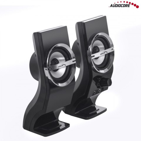 Głośniki komputerowe 6W AC805 USB Black Głośniki komputerowe 6W AC805 USB Black