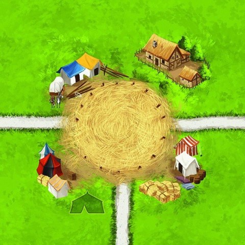 Gra Carcassonne PL 10. Cyrk objazdowy, Edycja 2 Gra Carcassonne PL 10. Cyrk objazdowy, Edycja 2