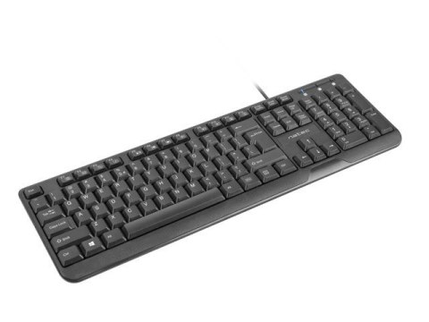 Klawiatura Trout Slim 1.8m czarna USB Klawiatura Trout Slim 1.8m czarna USB