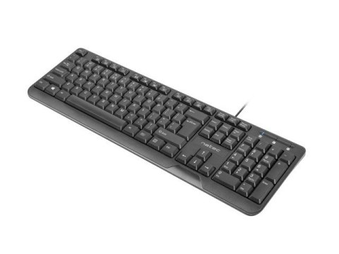 Klawiatura Trout Slim 1.8m czarna USB Klawiatura Trout Slim 1.8m czarna USB