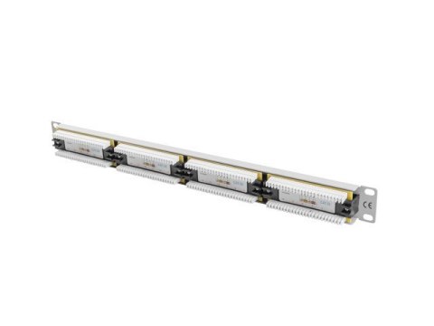 Patch Panel 24 Port 1U Kat.5E szary Patch Panel 24 Port 1U Kat.5E szary