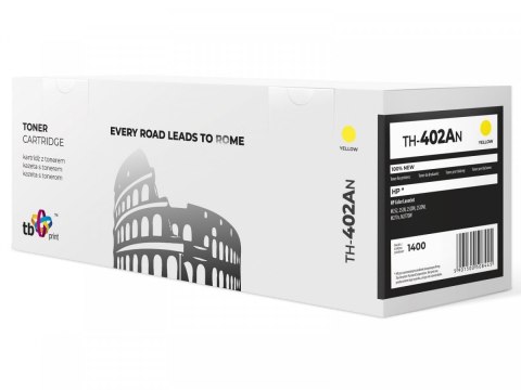 Toner do HP CLJ M252/ 277 YE TH-402AN 100%NOWY Toner do HP CLJ M252/ 277 YE TH-402AN 100%NOWY
