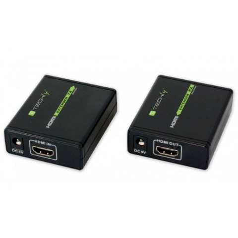 Extender HDMI po skrętce Cat.6/6a/7, do 60m, FullHD 3D, czarny Extender HDMI po skrętce Cat.6/6a/7, do 60m, FullHD 3D, czarny
