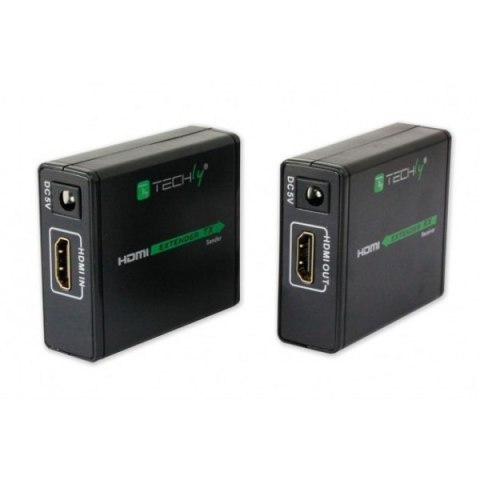 Extender HDMI po skrętce Cat.6/6a/7, do 60m, FullHD 3D, czarny Extender HDMI po skrętce Cat.6/6a/7, do 60m, FullHD 3D, czarny