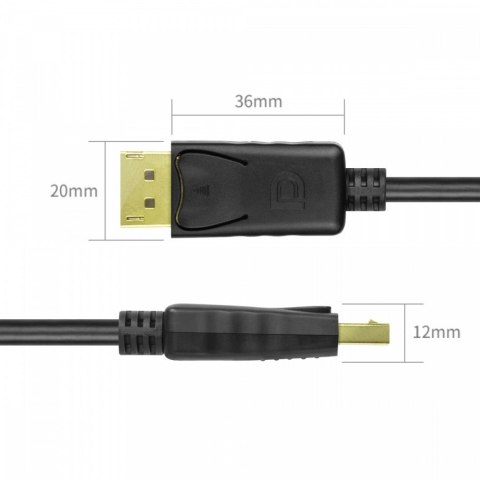 Kabel DisplayPort M/M, 3,0m; Y-C609BK Kabel DisplayPort M/M, 3,0m; Y-C609BK