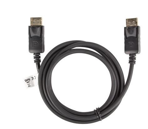 Kabel DisplayPort M/M 4K 1.8M czarny Kabel DisplayPort M/M 4K 1.8M czarny