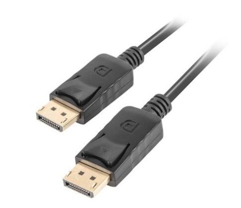 Kabel DisplayPort M/M 4K 1M czarny Kabel DisplayPort M/M 4K 1M czarny