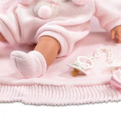 Lalka bobas z dźwiękiem, płacze i mówi mama, papa Lalka bobas z dźwiękiem, płacze i mówi mama, papa