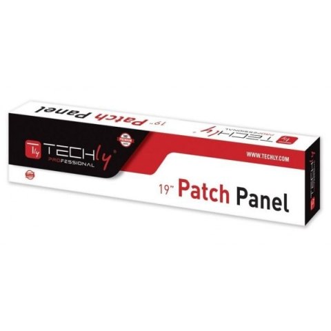 Patch panel 1U UTP 16xR J45 Cat.5e, czarny Patch panel 1U UTP 16xR J45 Cat.5e, czarny