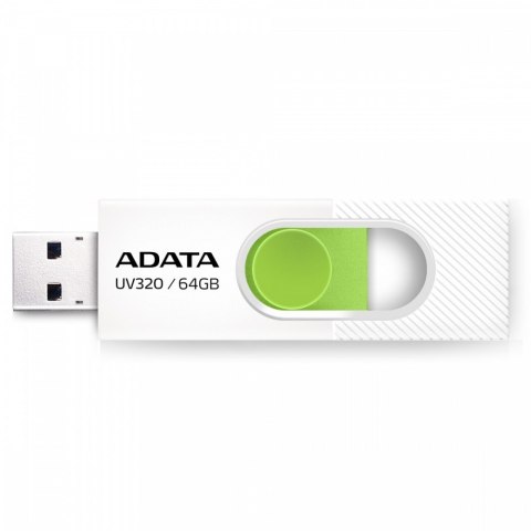 Pendrive UV320 64GB USB3.2 biało-zielony Pendrive UV320 64GB USB3.2 biało-zielony
