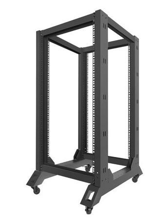 Stojak Open Rack 22U 600x800mm czarny Stojak Open Rack 22U 600x800mm czarny