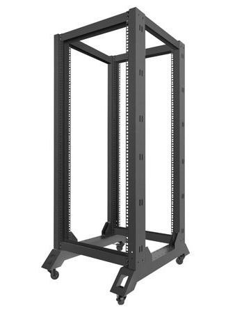 Stojak Open Rack 27U 600x800mm czarny Stojak Open Rack 27U 600x800mm czarny