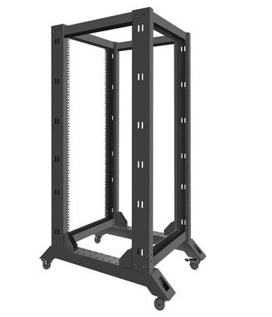 Stojak Open Rack 27U 600x800mm czarny Stojak Open Rack 27U 600x800mm czarny
