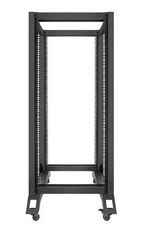 Stojak Open Rack 27U 600x800mm czarny Stojak Open Rack 27U 600x800mm czarny