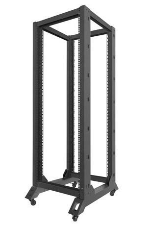 Stojak Open Rack 32U 600x800mm czarny Stojak Open Rack 32U 600x800mm czarny